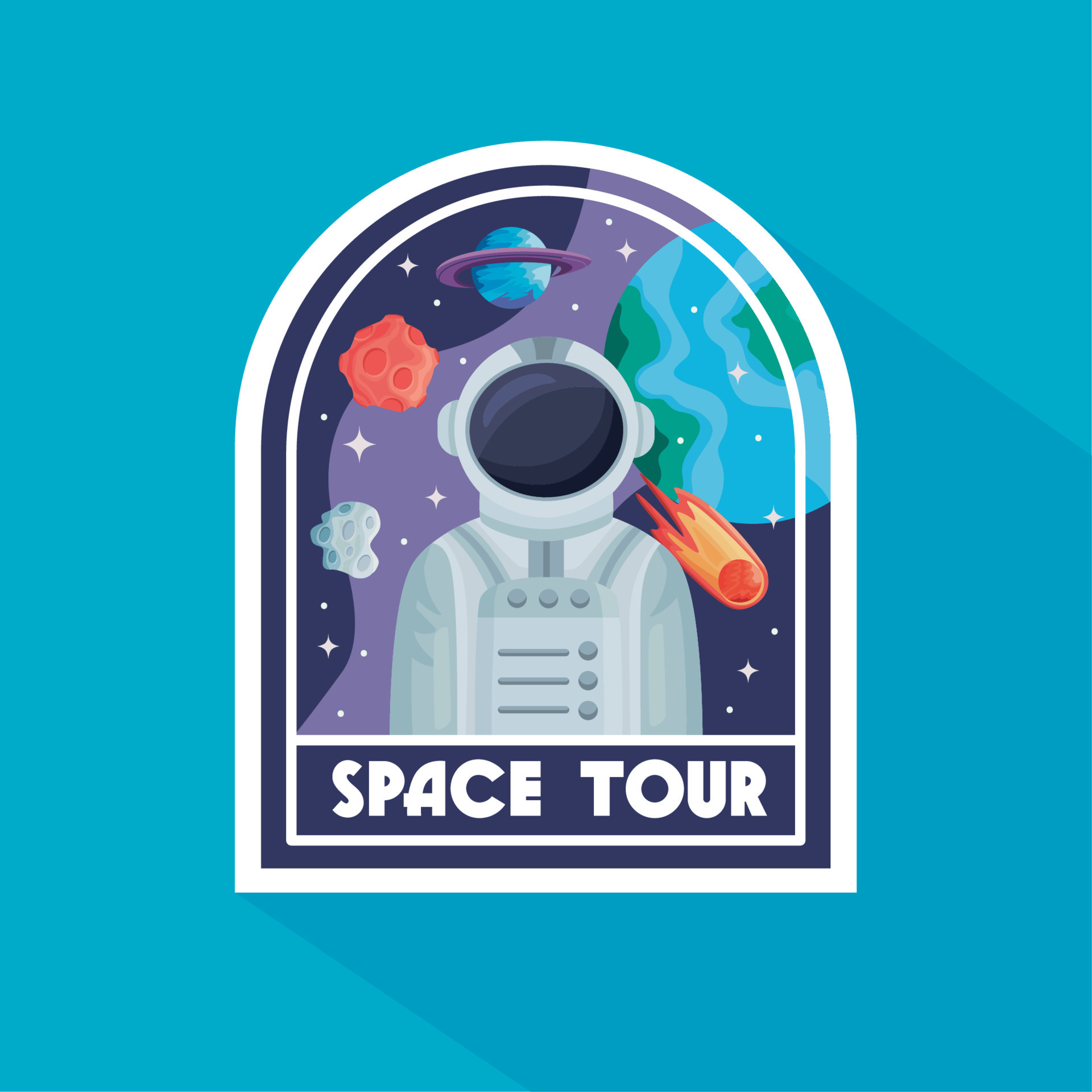 Space Tour Poster 11123850 Vector Art At Vecteezy Space Tour Poster 11123850 Vector Art At Vecteezy