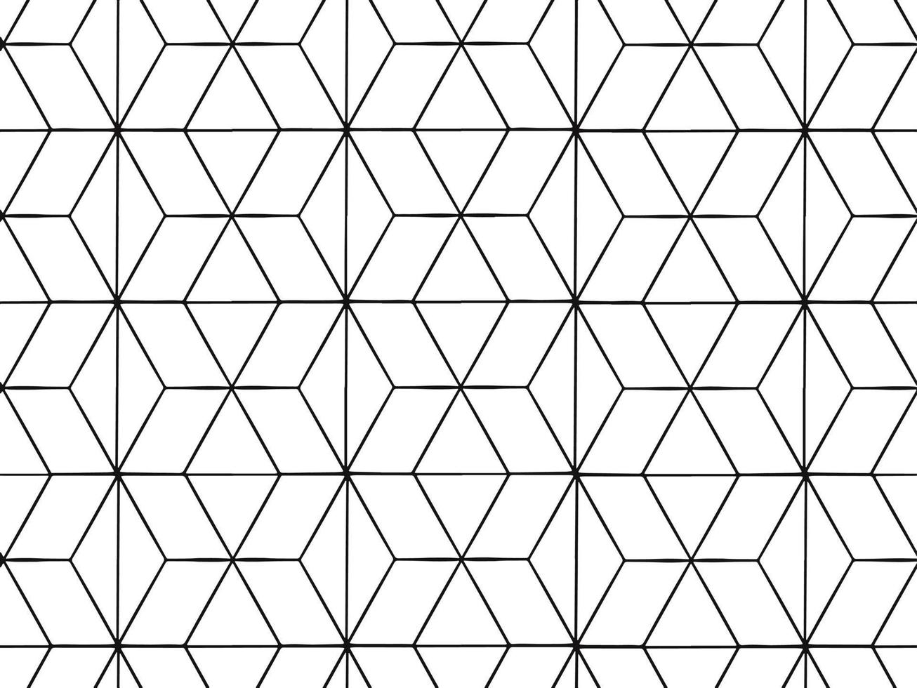 Textil de adorno de patrones sin fisuras rítmicos en blanco y negro vector