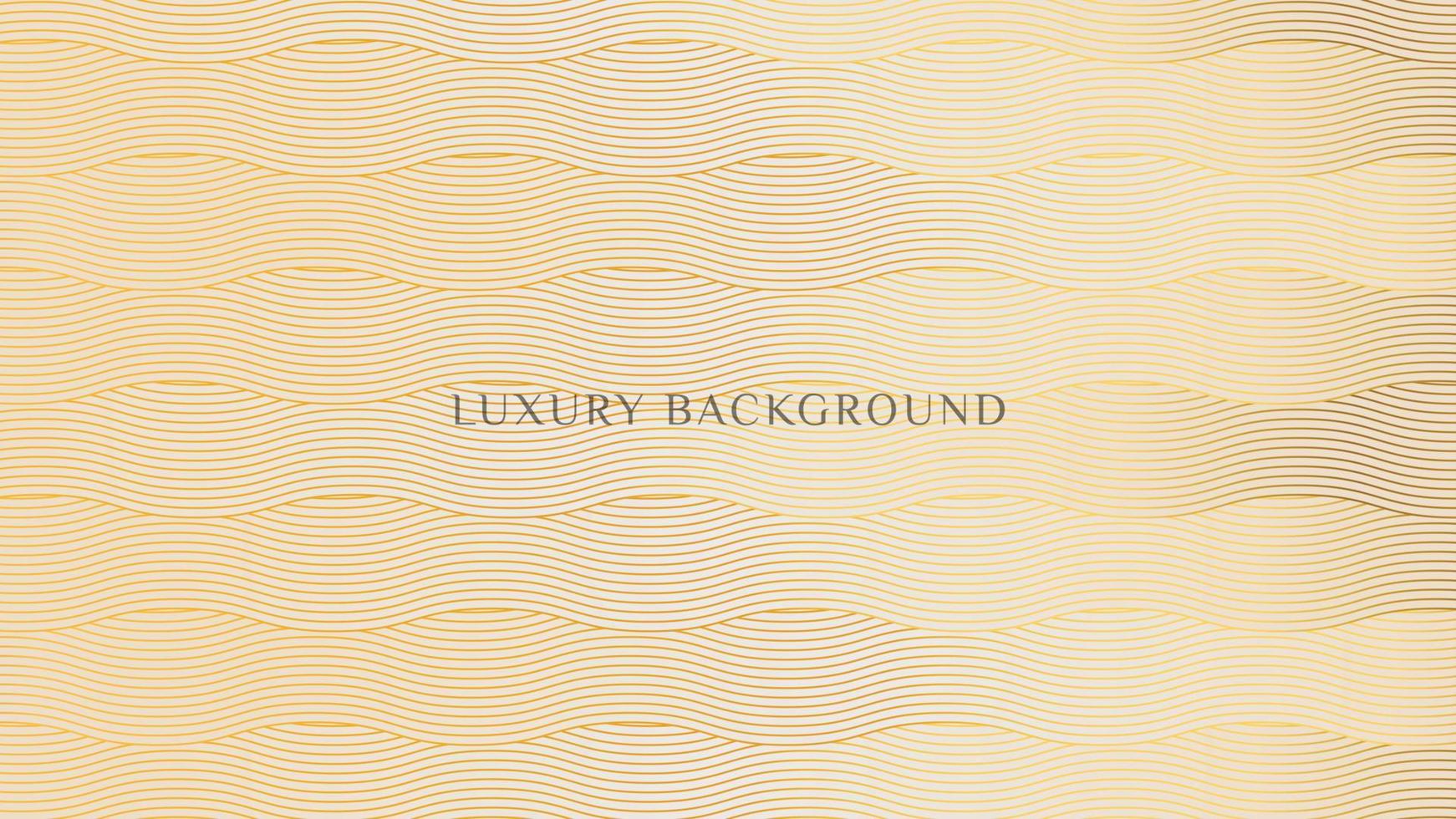 Abstract elegant luxury background with diagonal wave line gold for banner poster cover vector