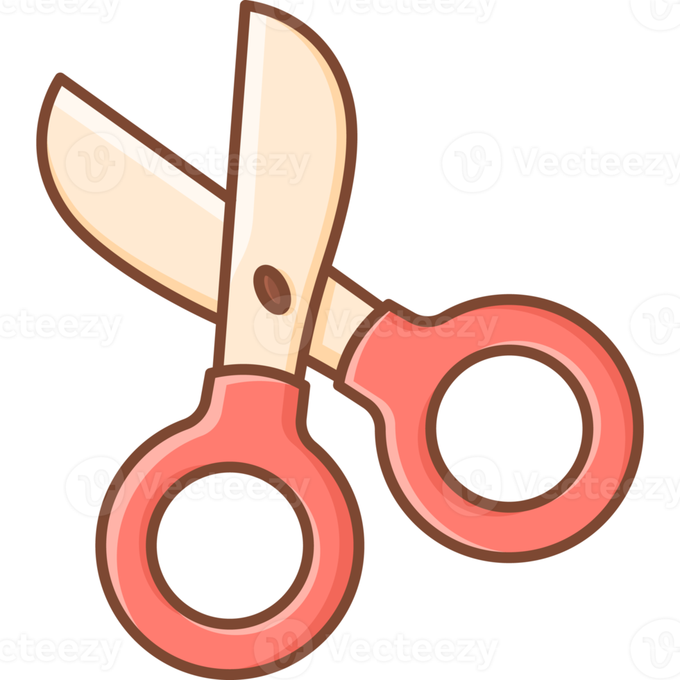 Cute Scissors Icon png