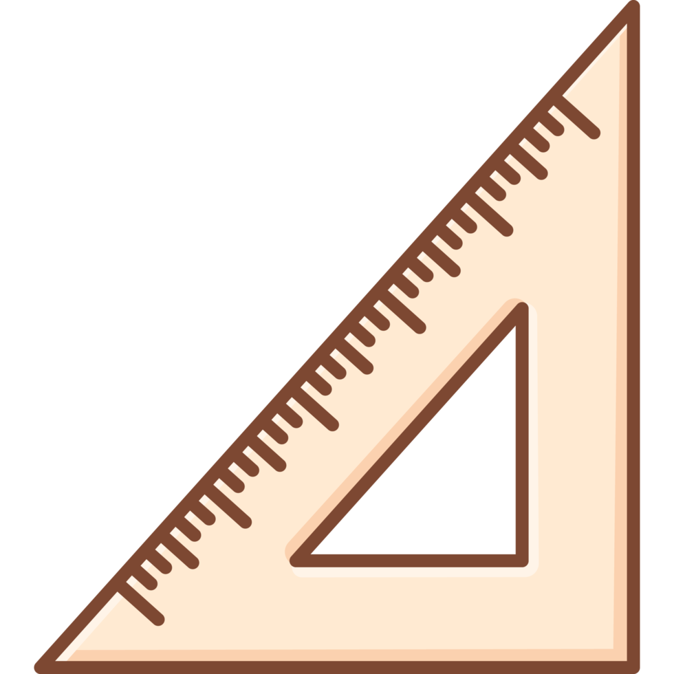 Dreieck-Lineal-Symbol png