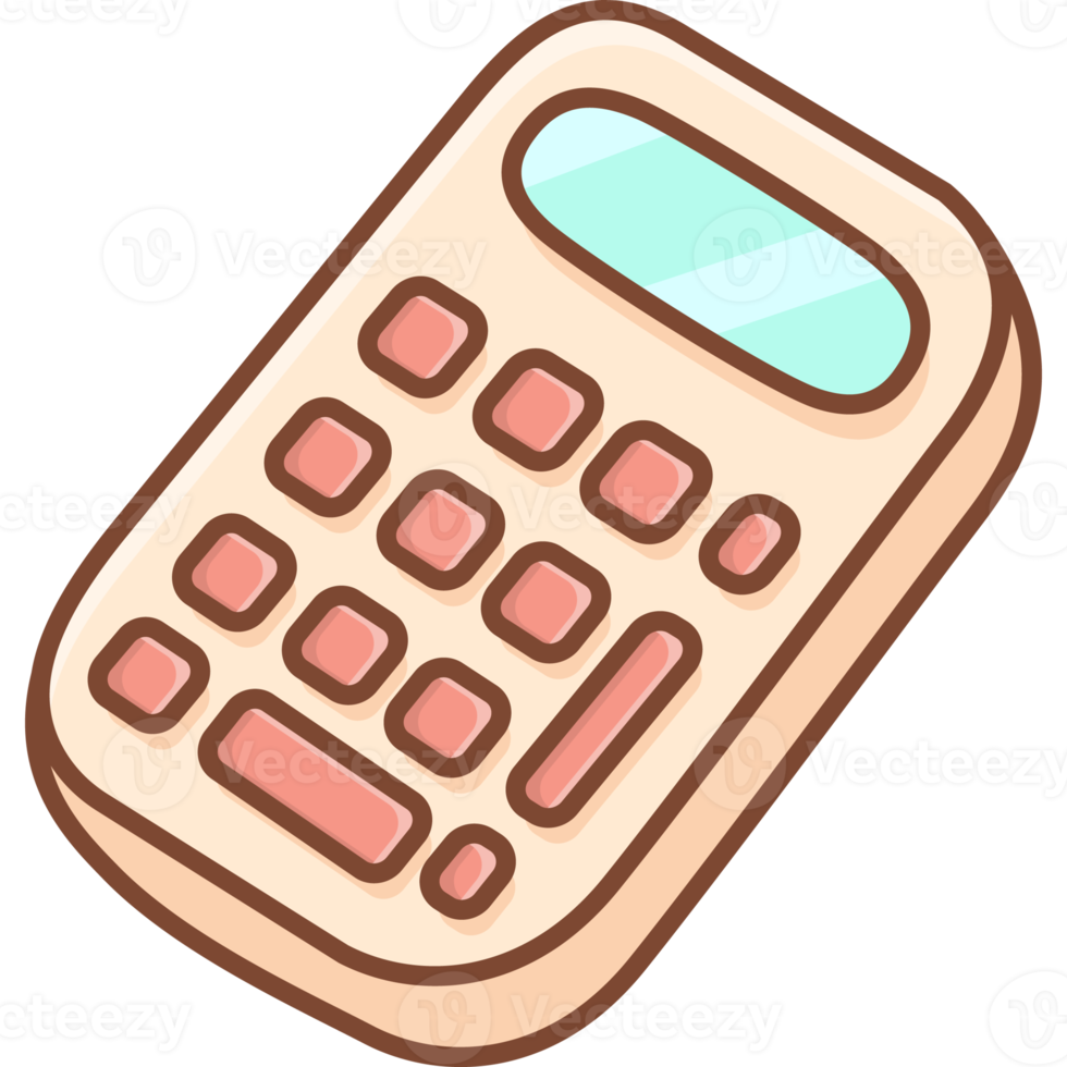 Cute Calculator Icon png