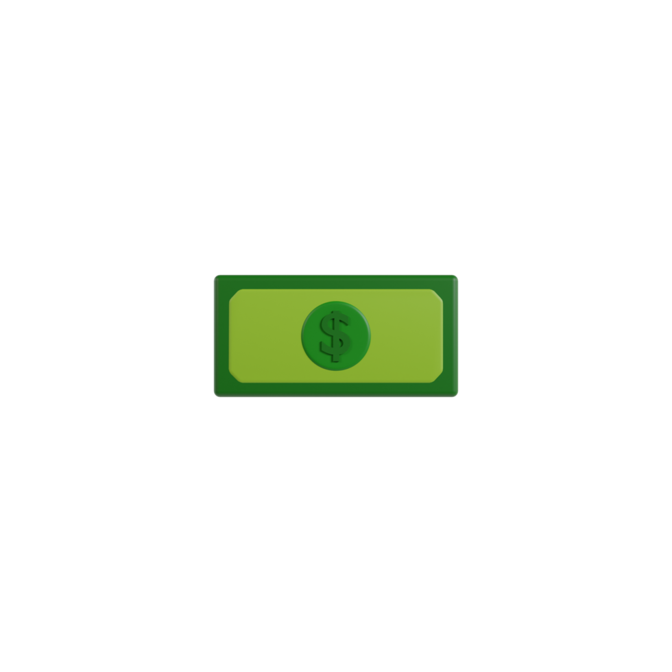 3D Isolate  Finance Icon png
