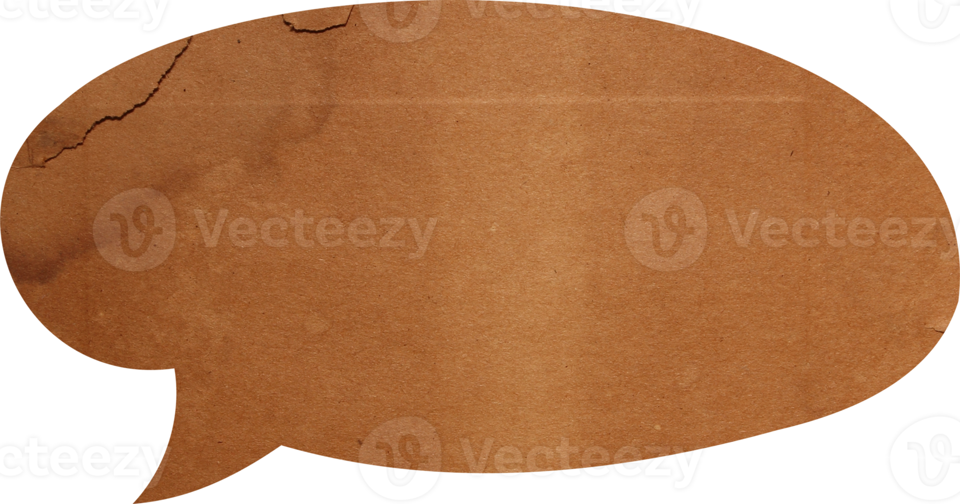 Speech bubbles icons with paper texture background, png