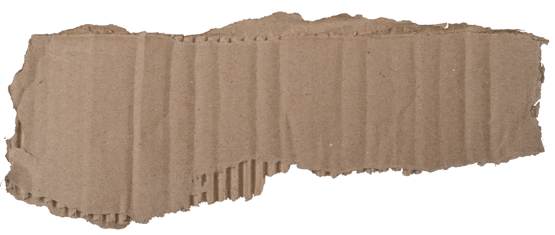 torn kraft paper texture isolated on white background 11125502 PNG