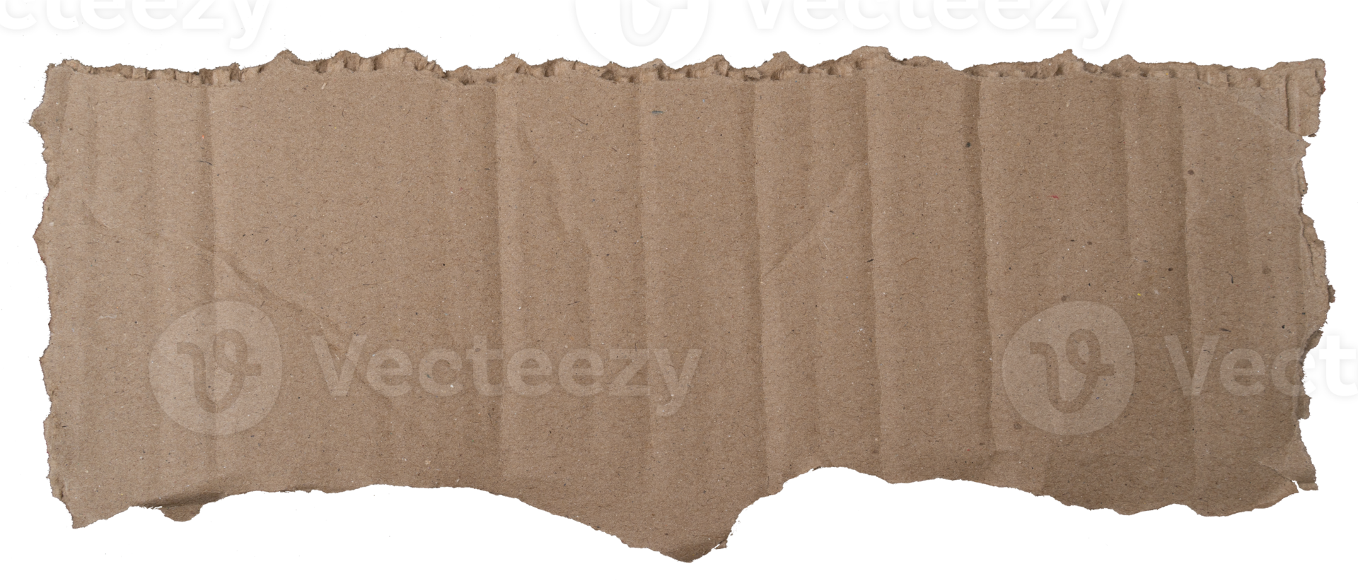 texture de papier kraft déchiré isolé sur fond blanc png