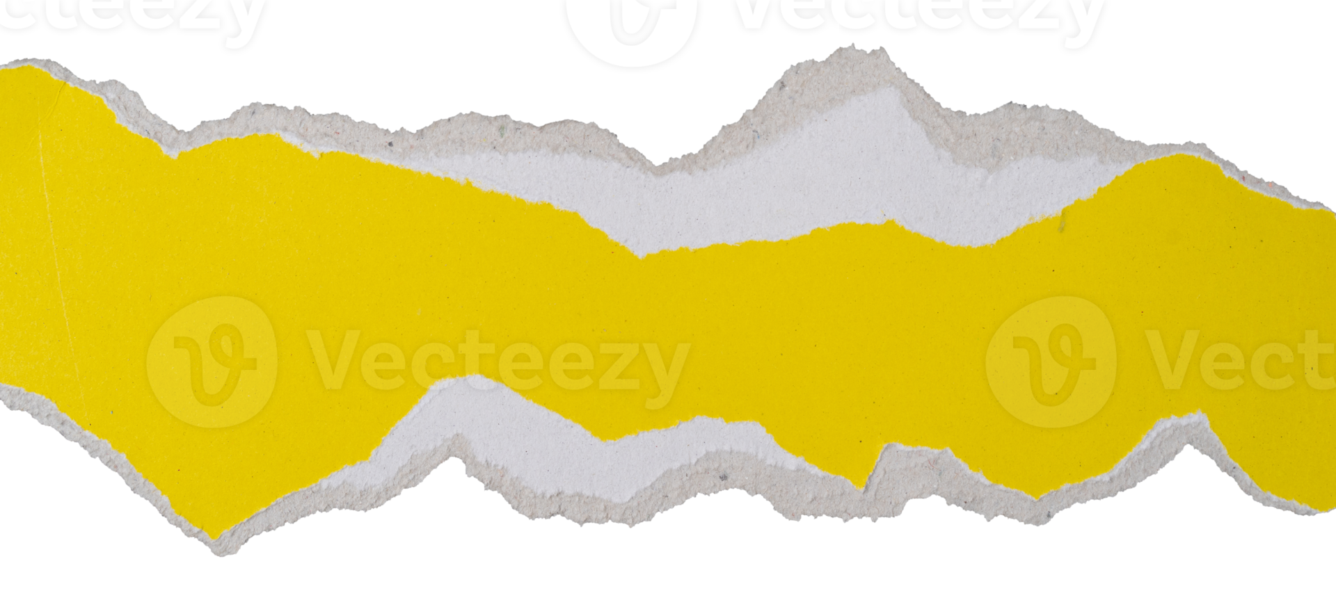 Yellow Ripped paper background, banner template. png