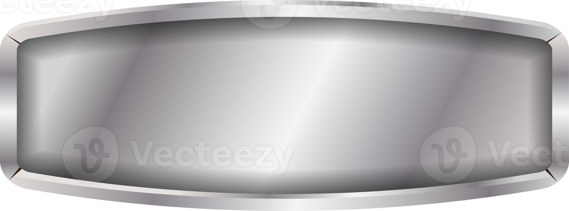 Metal sign isolated, png