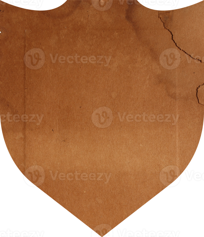 Paper tag shield png