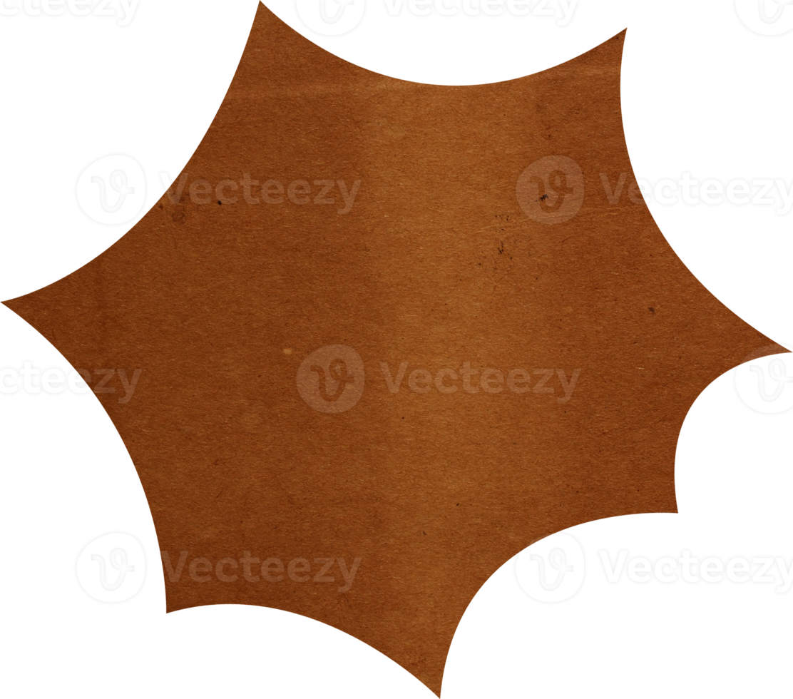 Speech bubbles icons with paper texture background, png