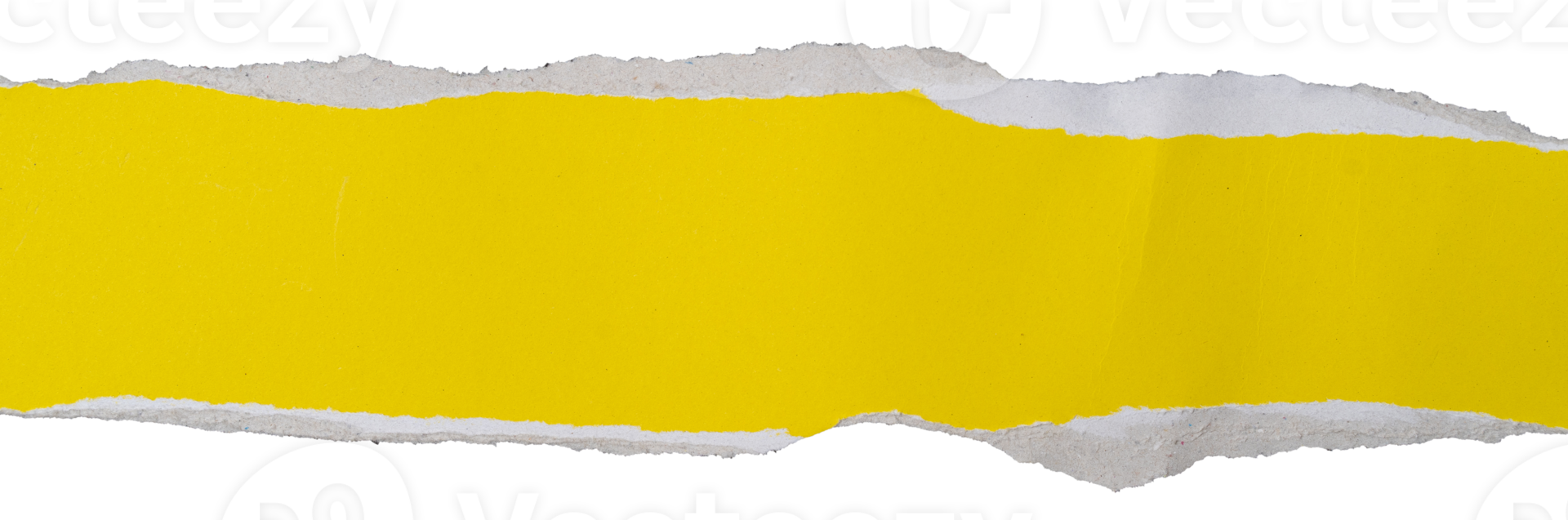 Yellow Ripped paper background, banner template. png