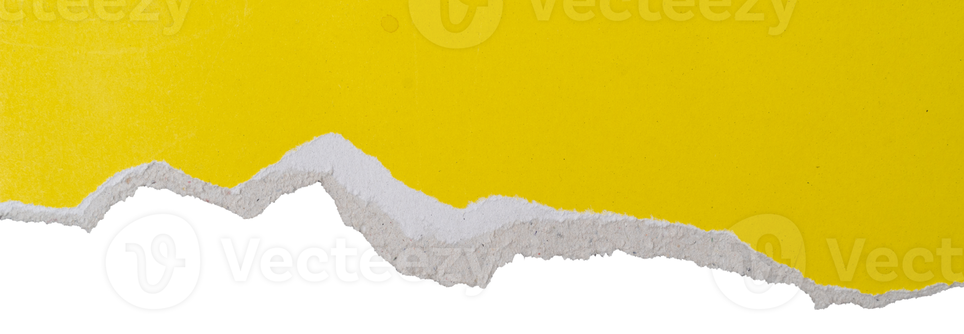 Yellow Ripped paper background, banner template. png