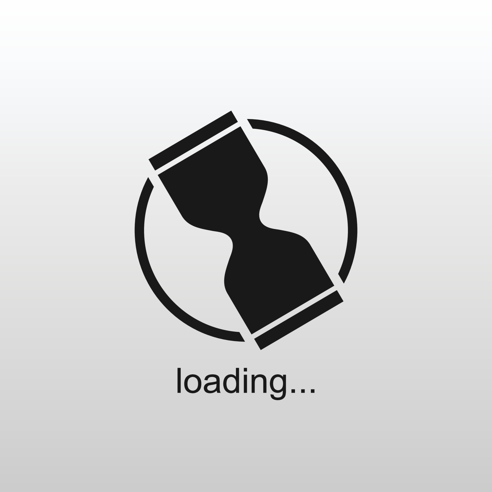loading icons, load indicator sign, waiting symbols 11125807 Vector Art ...