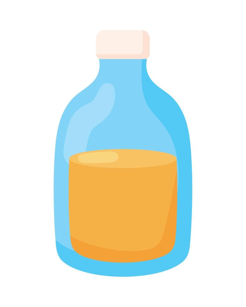 icono de botella de jugo vector