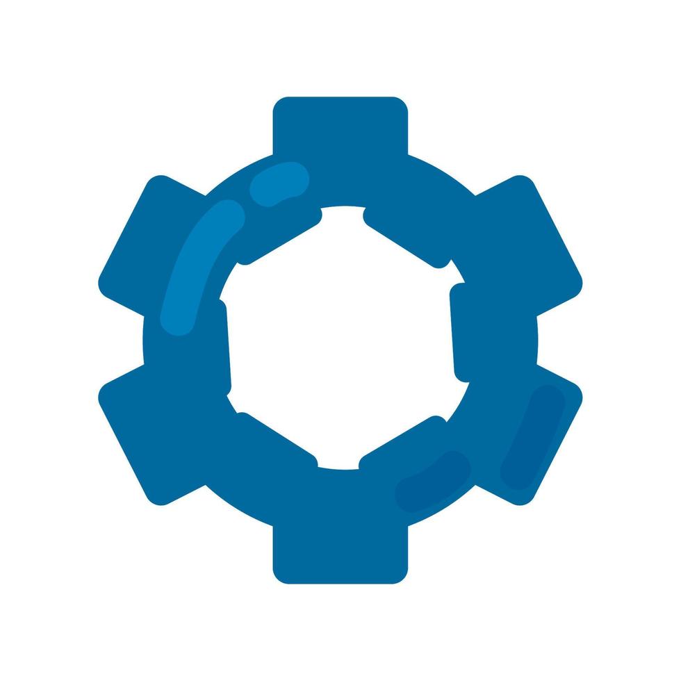 gear cogwheel icon vector