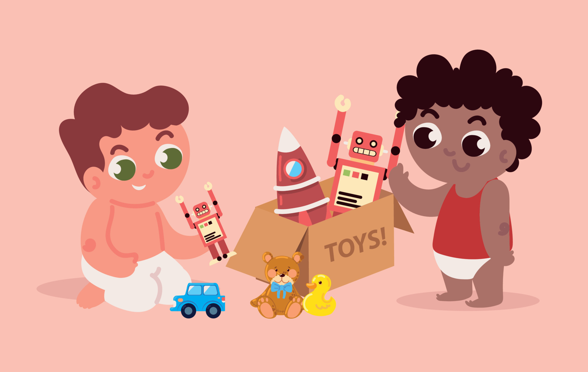 Kids Playing With Toys Kids Playing With Toys