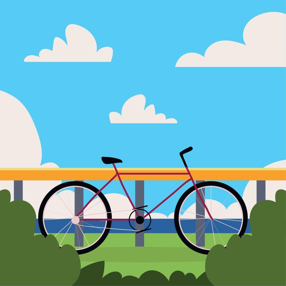 bicycle vehicle transport vector