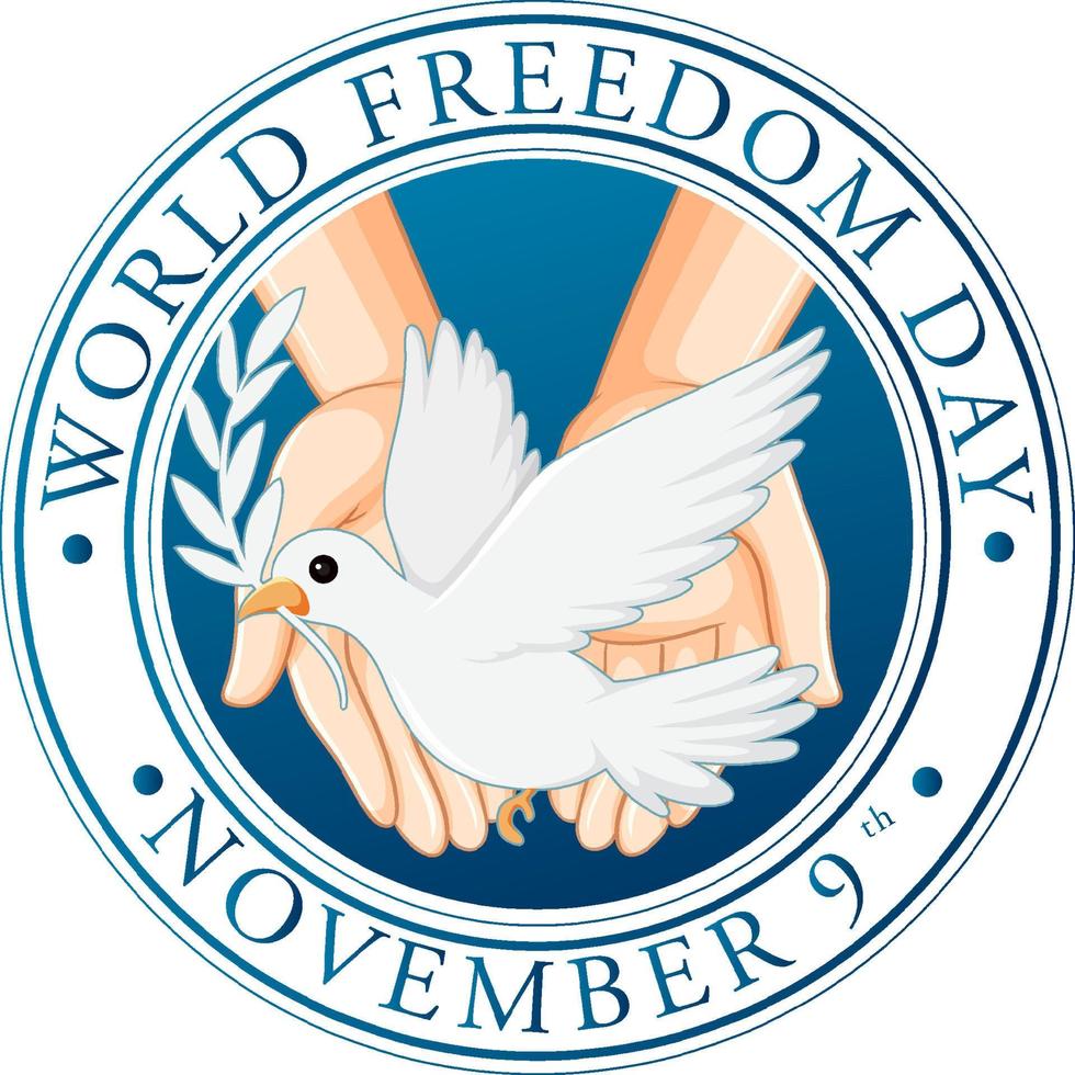 World Freedom Day Banner Design vector