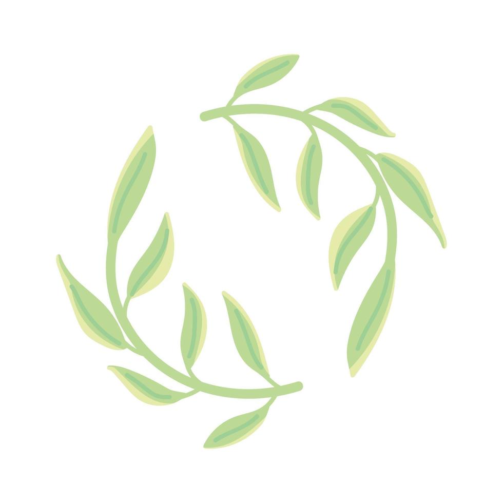 organic nature label vector