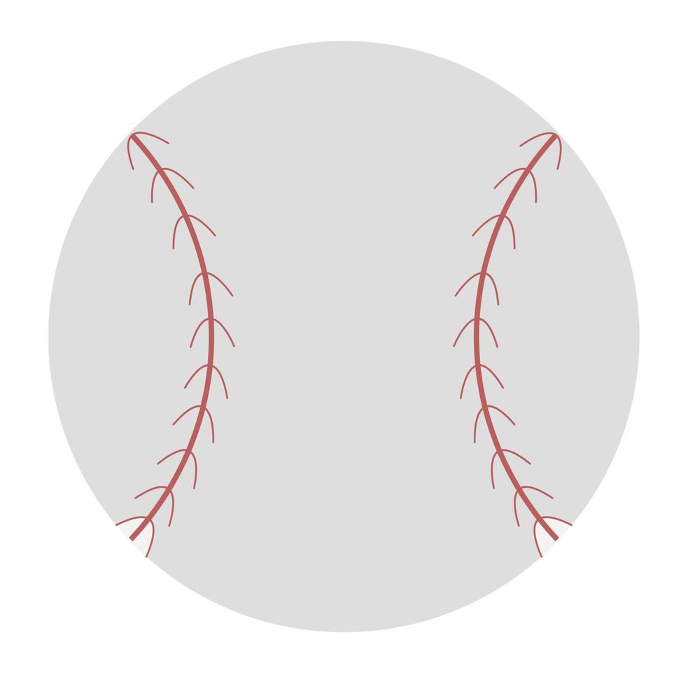 baseball ball icon vector