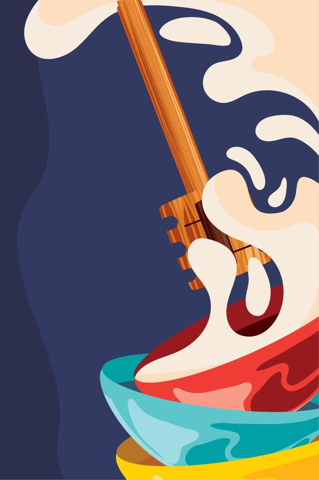 bowl with whisk kitchen vector