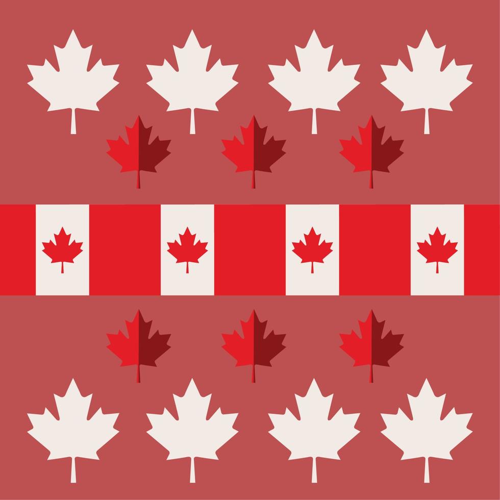 canada day event vector
