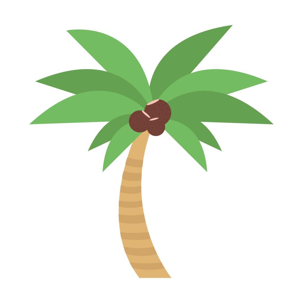 palmera tropical vector