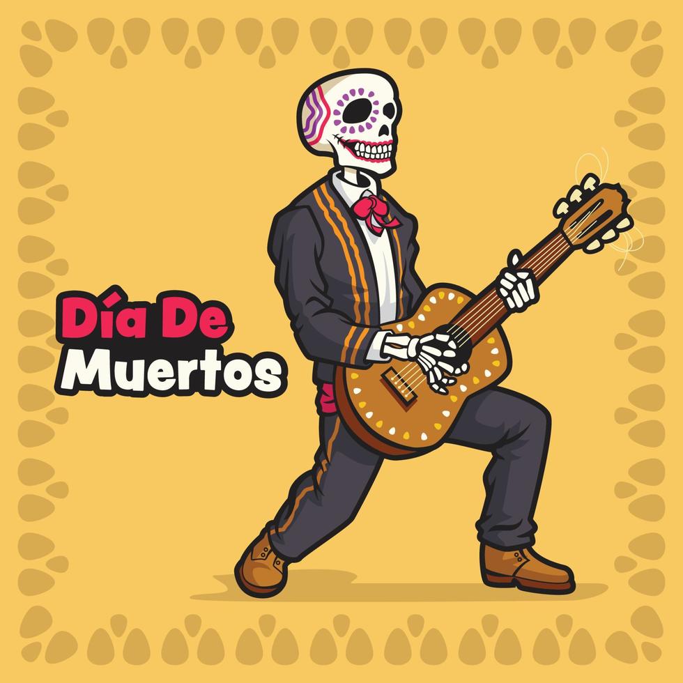 dia de muertos vector