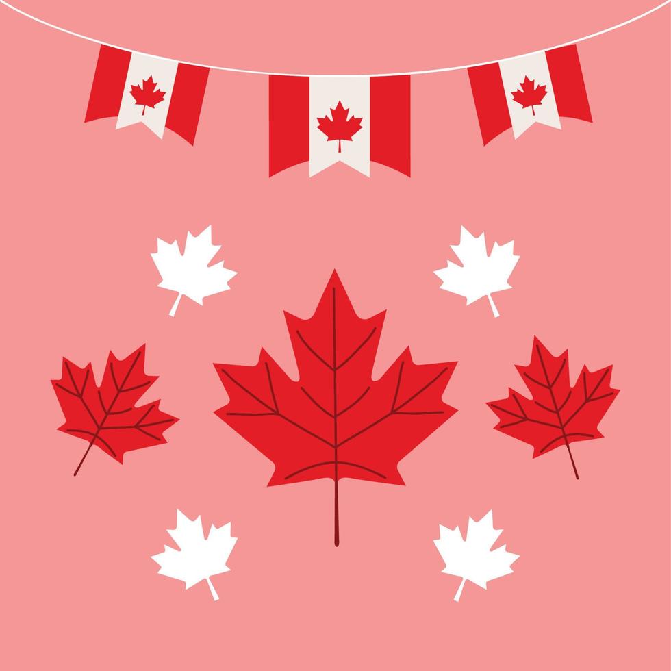 canada day party vector