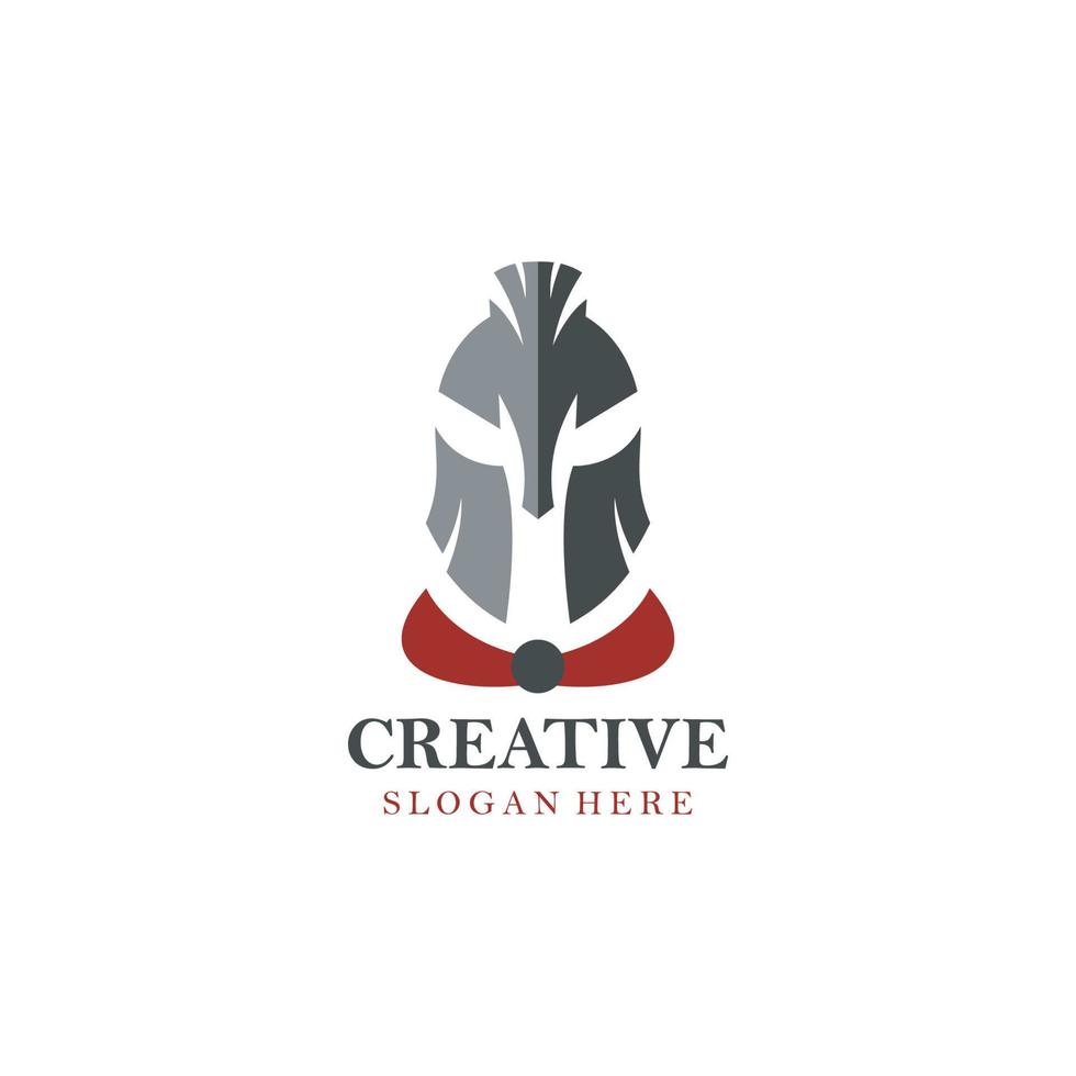 Spartan Helmet Logo Template Design Inspiration Pro Vector