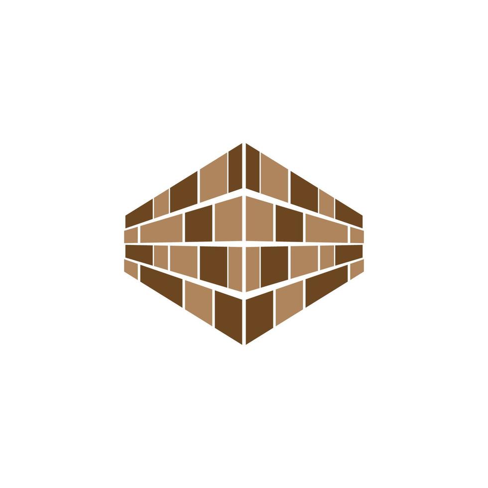 Brick wall icon vector illustration design