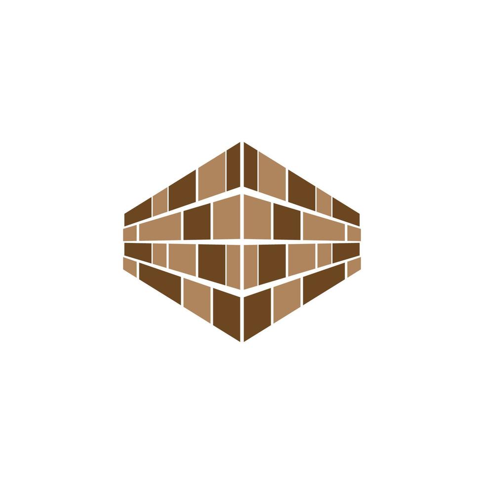 Brick wall icon vector illustration design