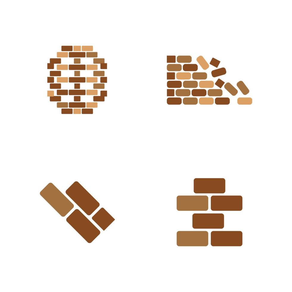 Brick wall icon vector illustration design