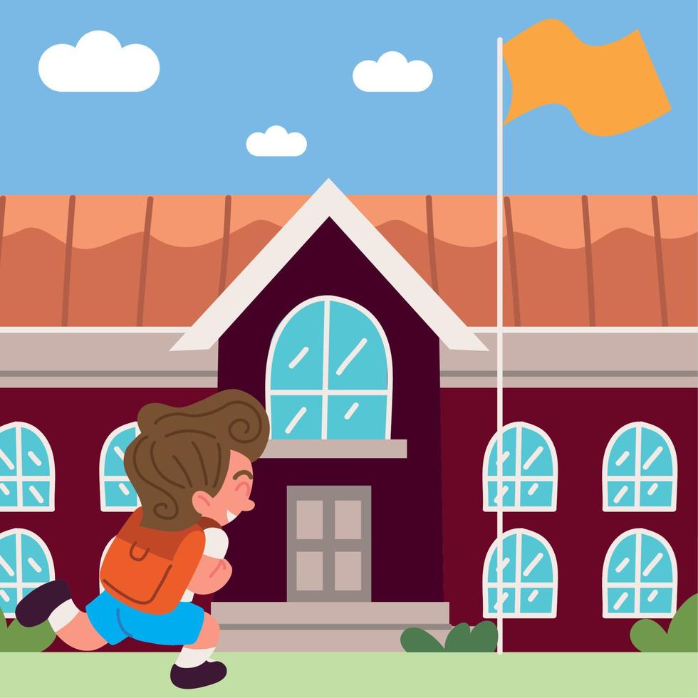 student back to school vector