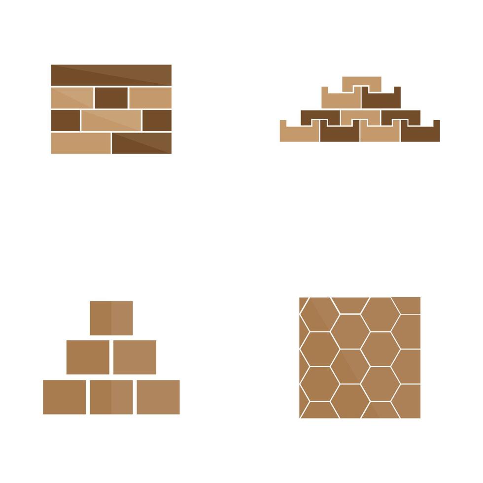 Brick wall icon vector illustration design