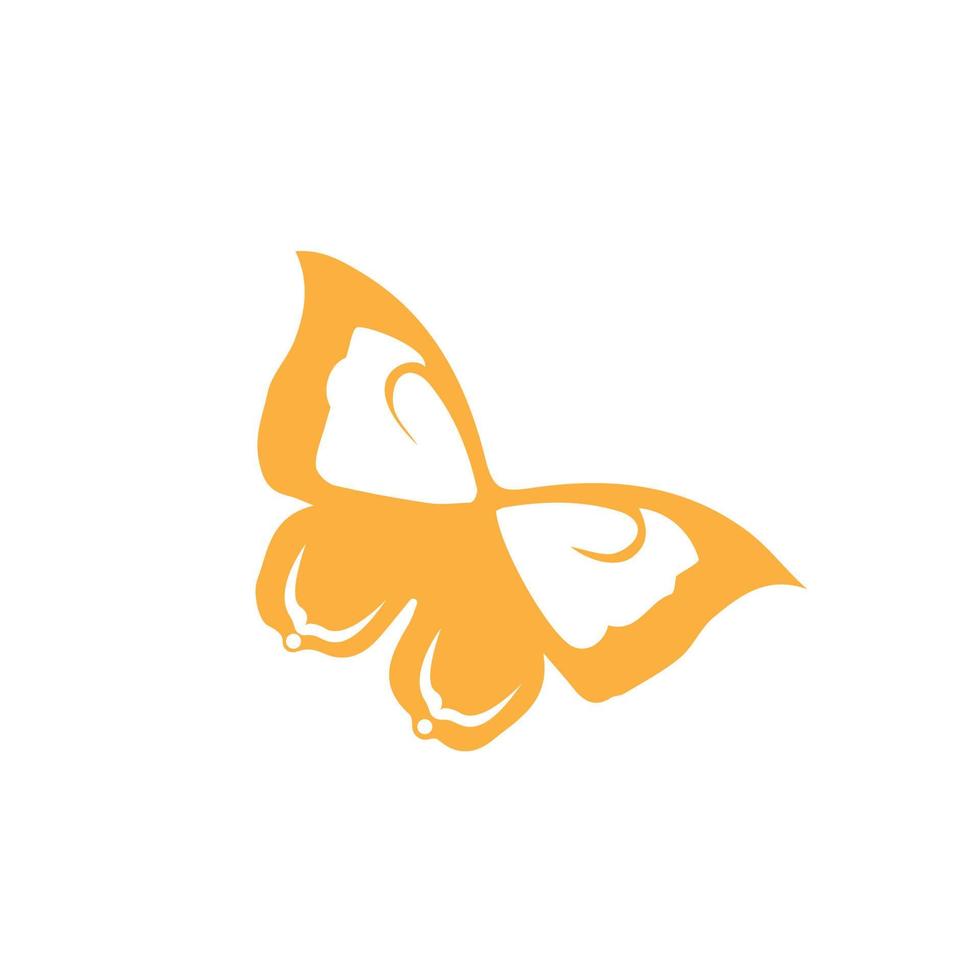 diseño de icono de vector de plantilla de logotipo de mariposa de belleza