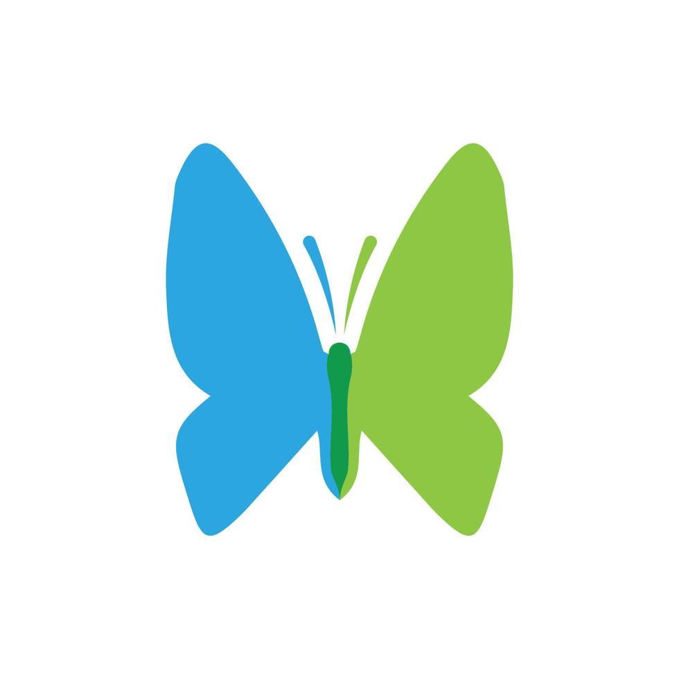 diseño de icono de vector de plantilla de logotipo de mariposa de belleza