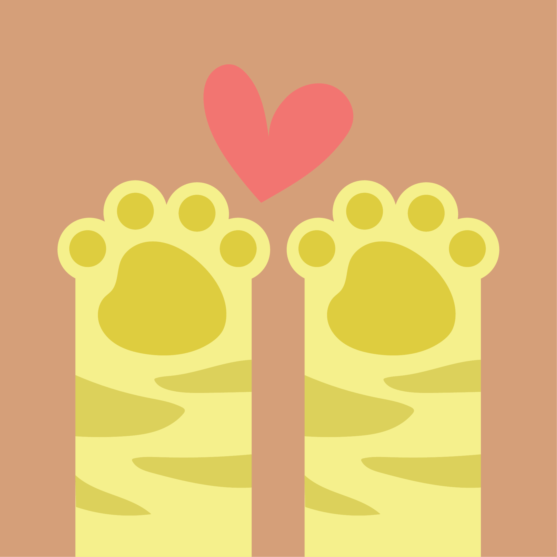 cat paw cartoon 11128717 Vector Art at Vecteezy
