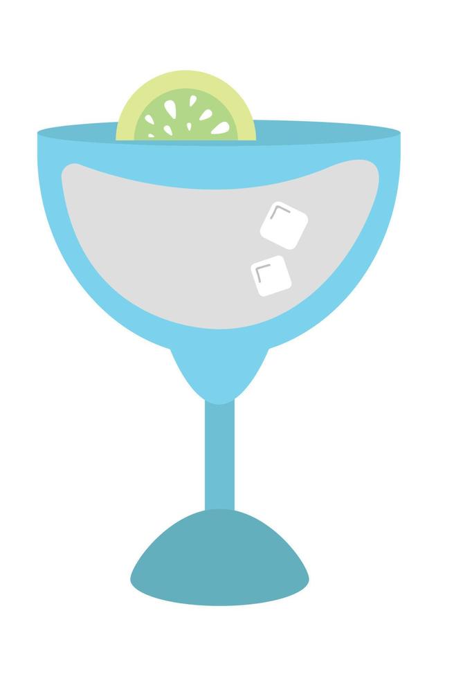 tequila drink and lime vector