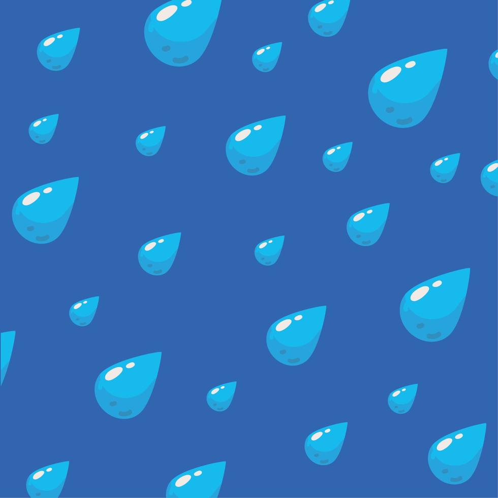 pattern water drops vector