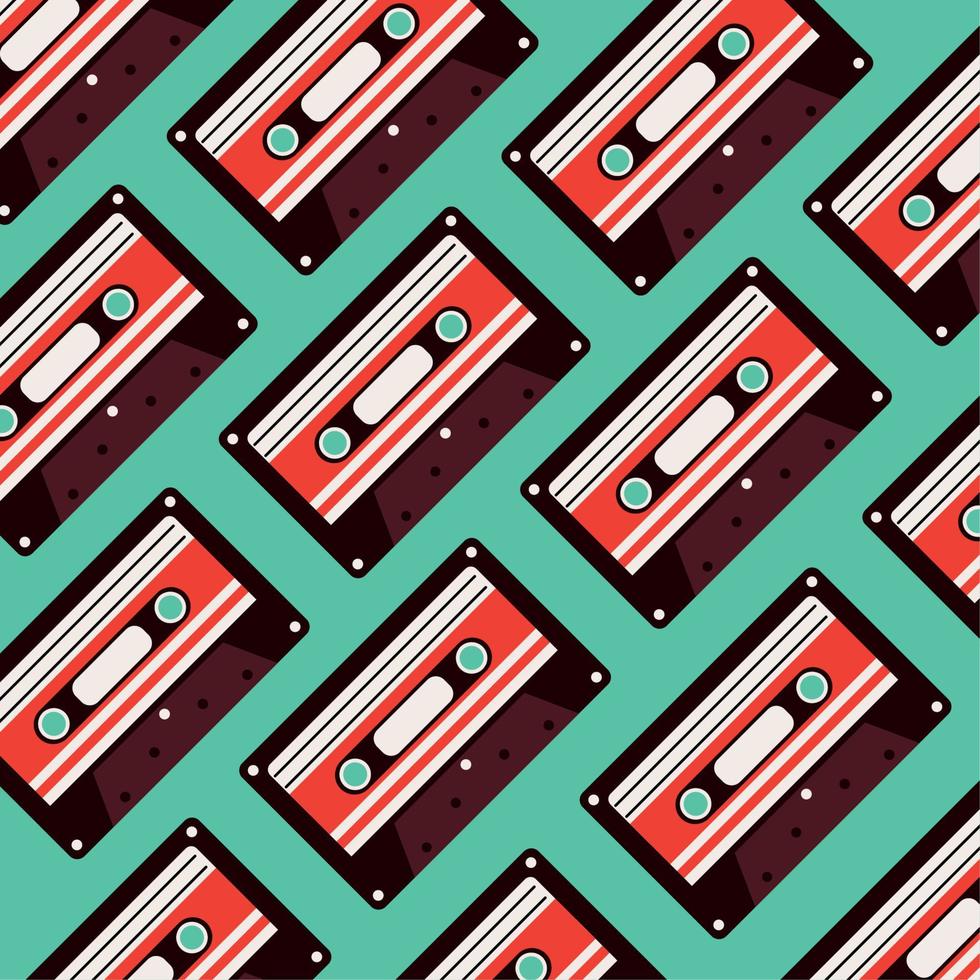 music cassette tape vector