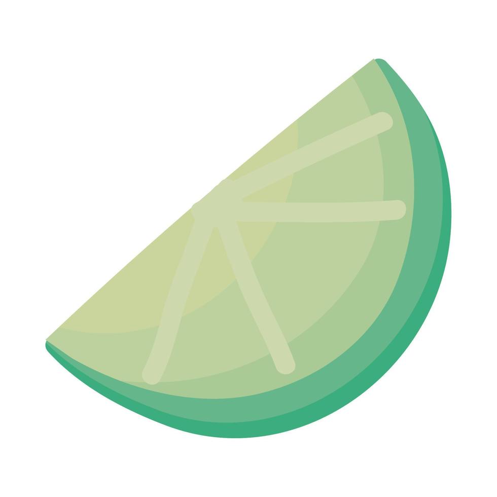 slice lemon icon vector