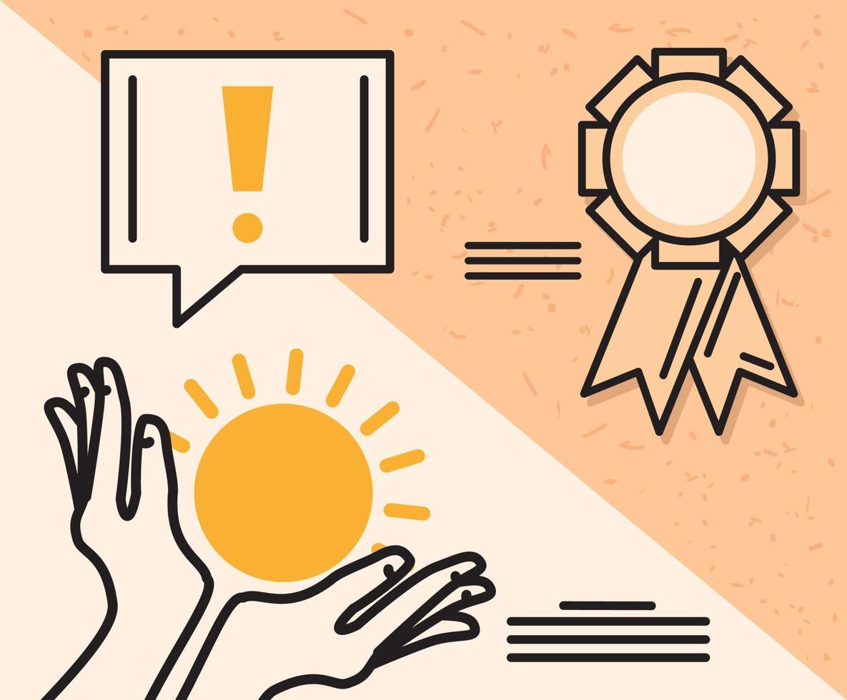 charity concept design vector