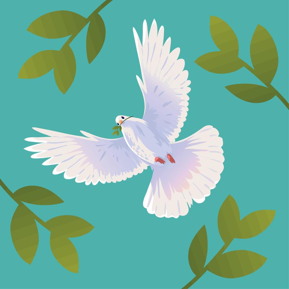 flying dove of peace 11130597 Vector Art at Vecteezy