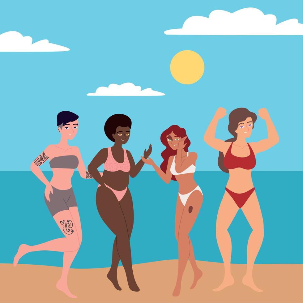 diversity and inclusion, theme vector