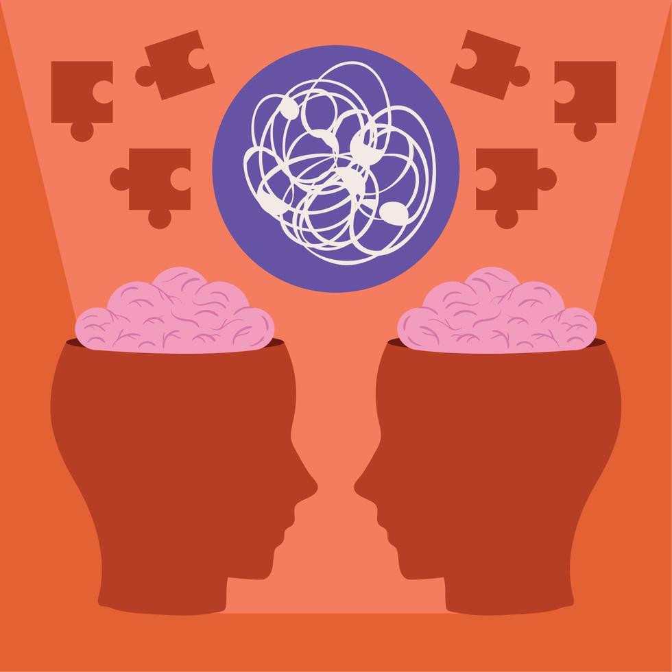 mental health disorders vector
