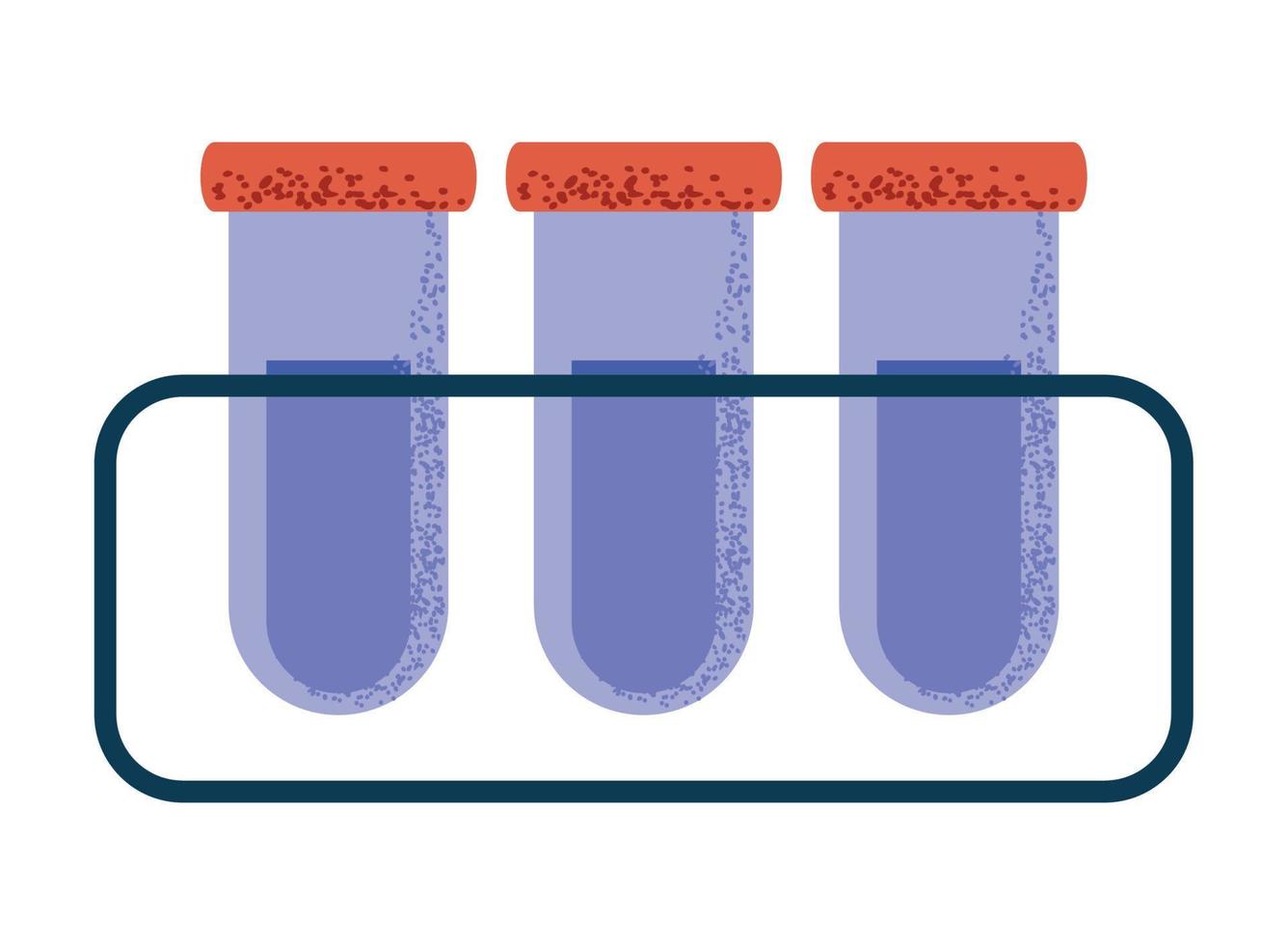 chemical test tubes vector