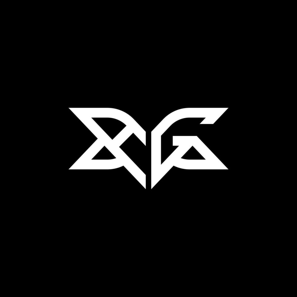 AG letter logo creative design with vector graphic, AG simple and modern logo.