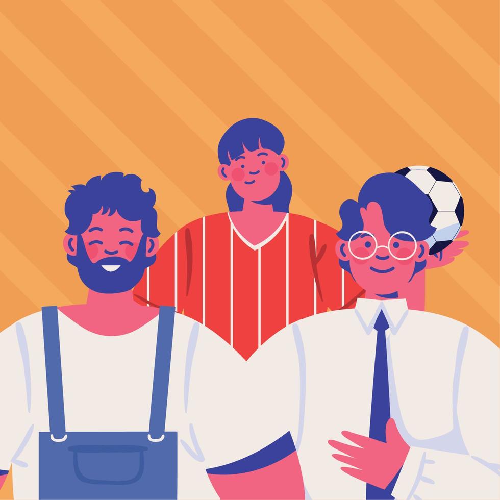 people workers professionals vector