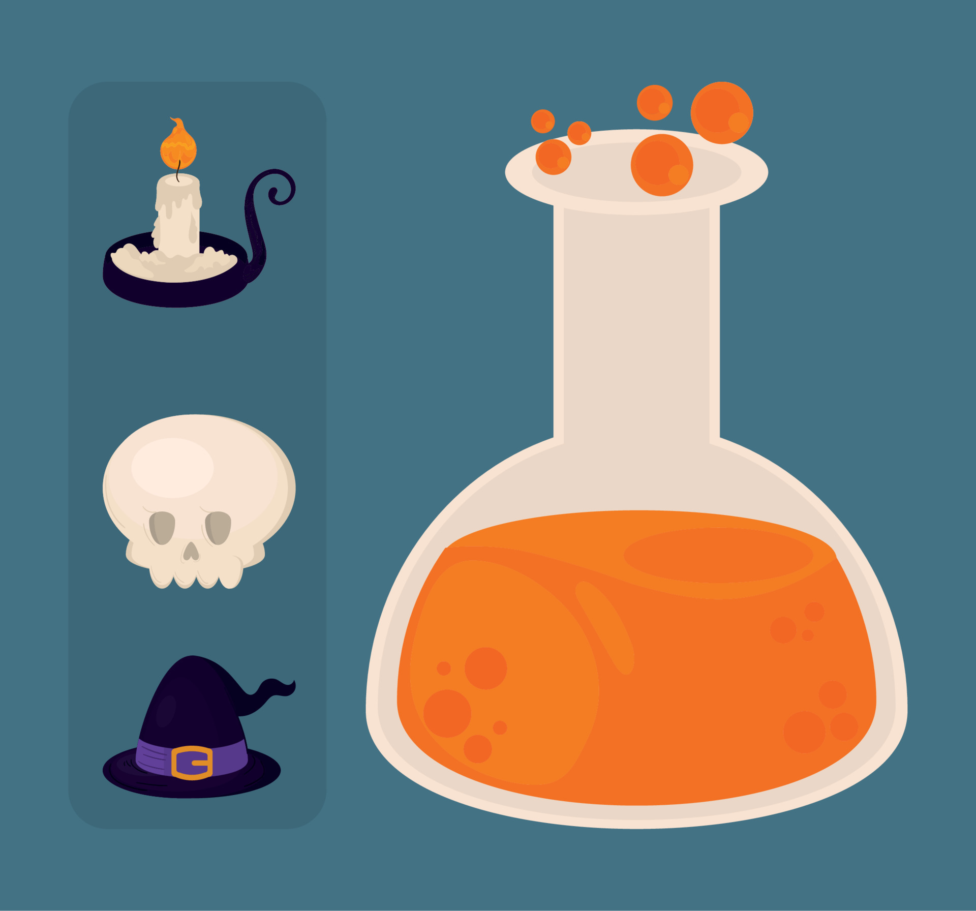 icon set halloween miscellaneous 11131743 Vector Art at Vecteezy
